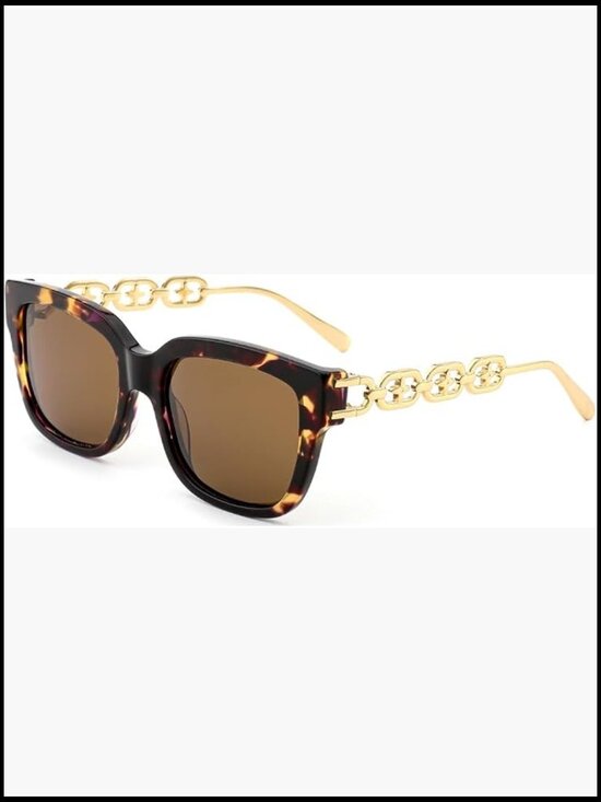 Square Polarized Sunglasses UV 400 Protection Lightweight Impact Resistant main image 6